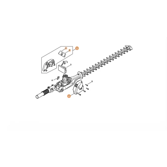 STIHL  Obudowa silnika 4859 600 0800